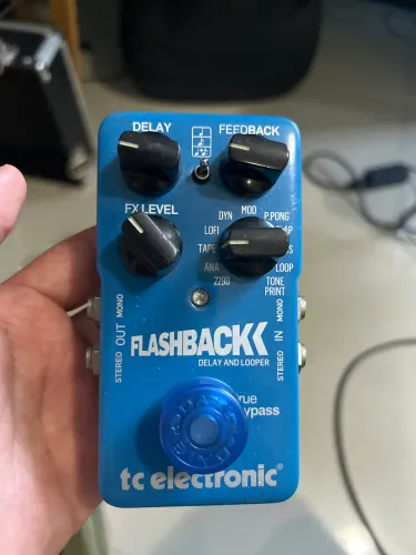 Flashback - reverb tc eletronic - pedal