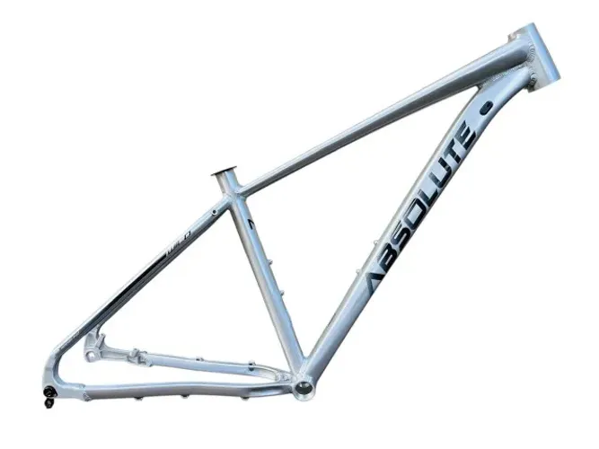 Quadro MTB Absolute Wild tam M prata Boost 148, tapered