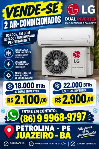 Ar-condicionado Petrolina e Juazeiro