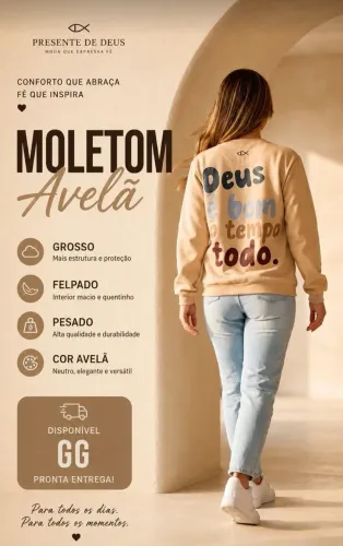 Falando da palavra de Deus com elegância, conforto e qualidade. 