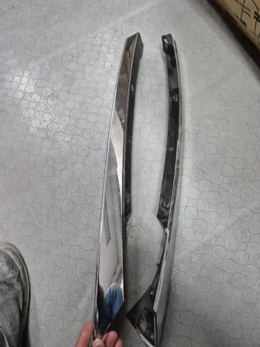 Par Friso do farol Honda Civic 17/19