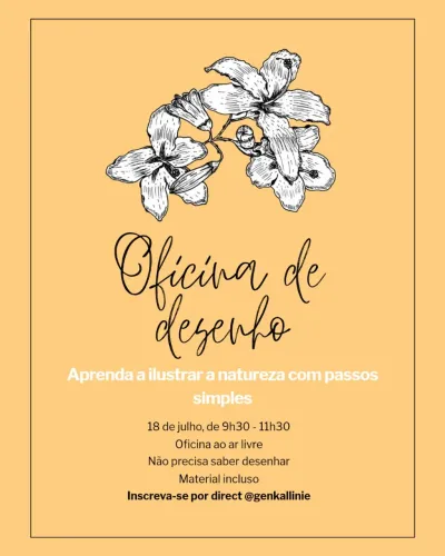 Aula de desenho
