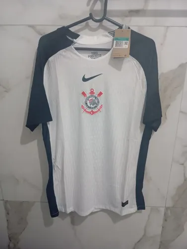 Camisa Corinthians modelo jogador tamanho GG e