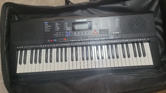 Teclado Concert C-300 com capa acolchoada