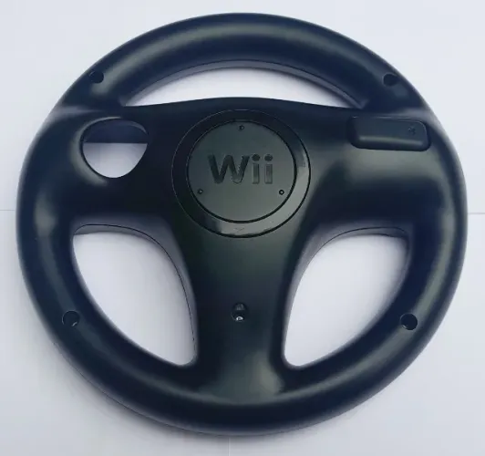Volante Preto Wii Wheel Original - Nintendo Wii