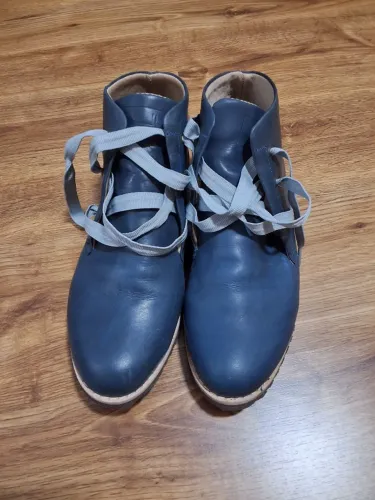 Bota / Coturno Alice de Copas Azul Marinho - Tam. 37