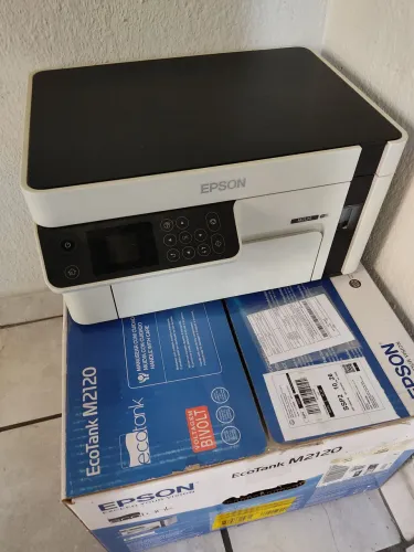 Impressora M2120 Com ar Imprimi só Branco