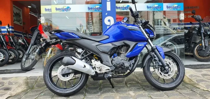 Yamaha Fz 15 Fazer 150 Abs 2023 Azul Ótimo Estado