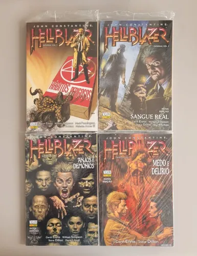 HQ Hellblazer Infernal completa/nova John Constantine Garth Ennis Steve Dillon David Lloyd