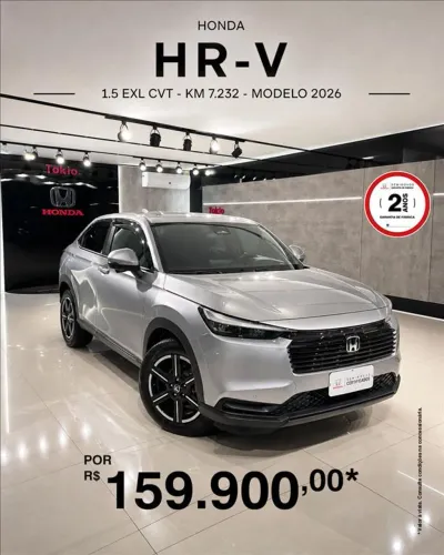 Honda HR-V EXL 1.5 Sensing 16V 5P Aut. 2026