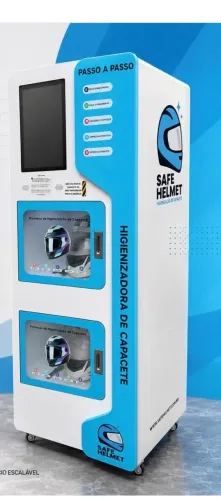 Máquina Higienização de Capacetes