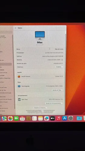 iMac 21.5 2017 - 1Tb de Armazenamento e 8Gb de Memória 
