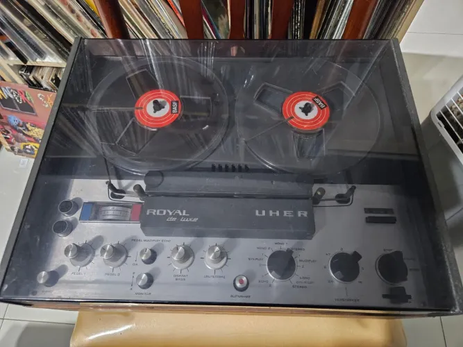 Gravador de rolo uher - alemão