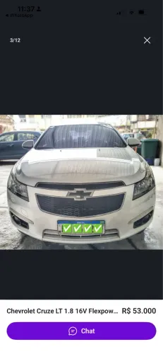 Chevrolet Cruze LT 1.8 16V Flexpower 4P Mec. 2014