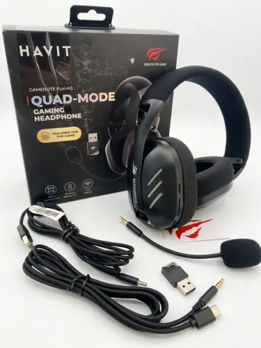 ? Headset Gamer Havit Gamenote Fuxi-H3 Quad-Mode