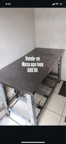 Mesa inoxidável 