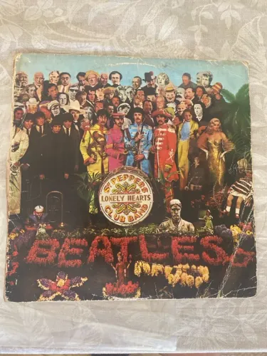 Disco LP - The Beatles - Sgt Peppers Lonely Hearts Club Band - VG
