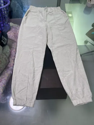 Calça jogger de linho