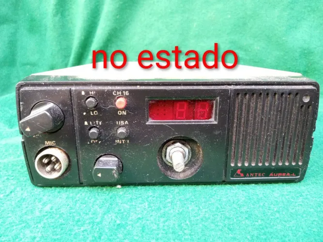 Rádio antigo comunicador