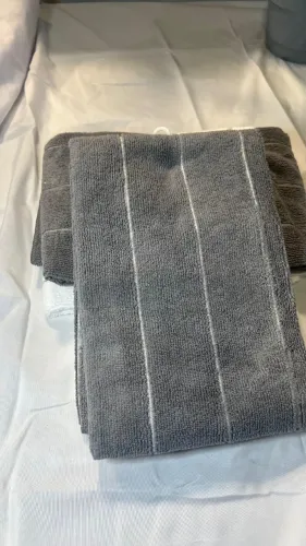 4 panos de chão microfribra - Celeste