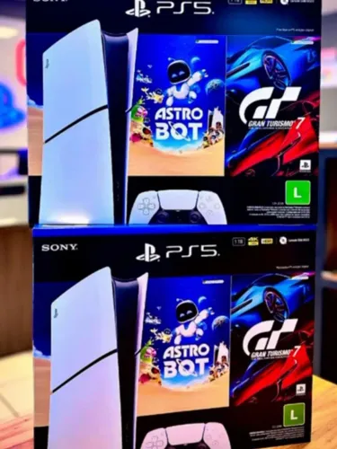 PlayStation 5 slim novos na caixa garantia de um ano 20 x para pagar Confira 