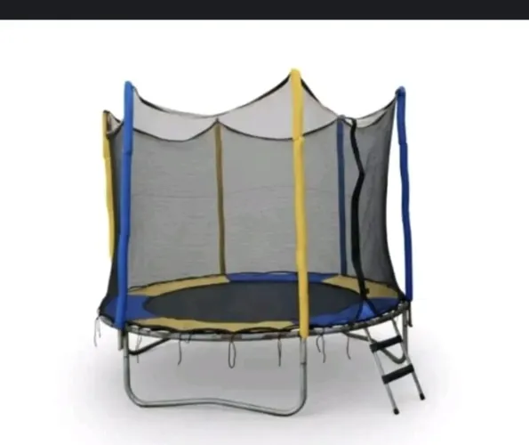 cama elástica completa em perfeito estado, grande!
