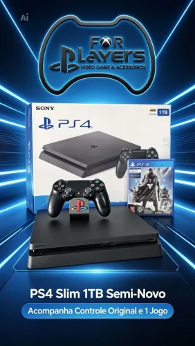 PS4 Slim 1tb + GARANTIA
