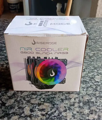Air Cooler Rise Mode G800 Black, Com RGB