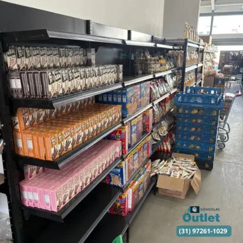 Gôndola para mercados e mercearias