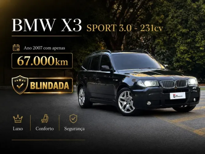 BMW X3 Sport 3.0 24V 231cv 2007