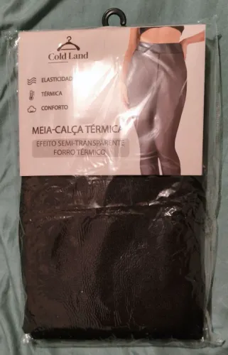 Meia calça térmica.