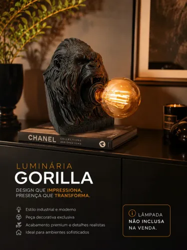Luminária, abajur decorativo