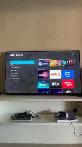 SMART TV 50 POLEGADAS 4K / APENAS 2 MESES DE USO