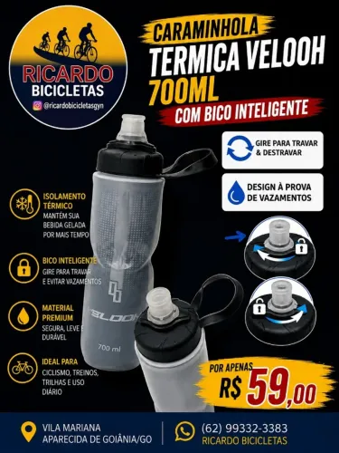 GARRAFA TERMICA VELOOH 700ML