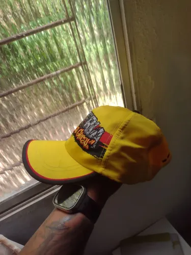 Boné jovem sport, bateria (bordado) Novo