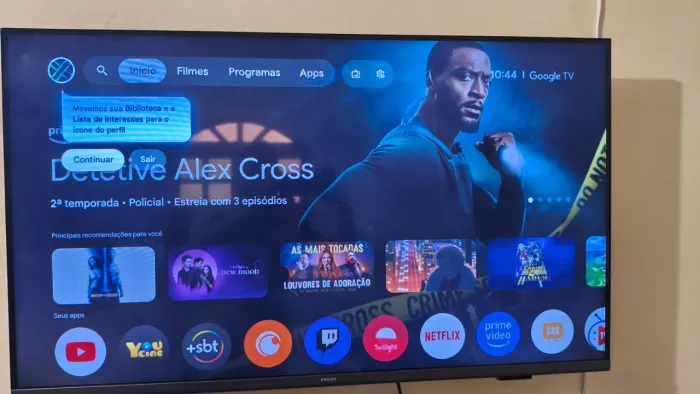 Tv smart Philips 40 polegadas