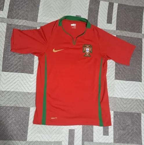 Camisa Portugal 2004 - INFANTIL - Nike Original Euro 2004 Copa 2006 Tam M - 10 anos