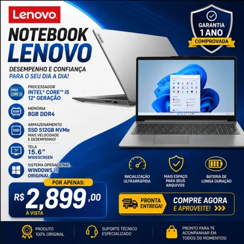 NOTEBOOK LENOVO CORE i5 12a ZERO