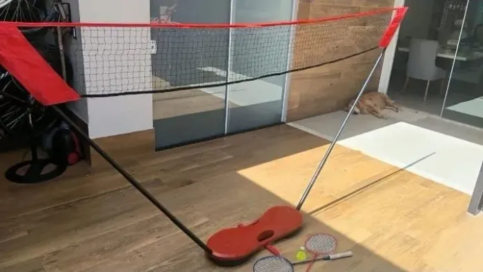 Kit Badminton Portátil Dechatlon Perfly Fun Set 3M