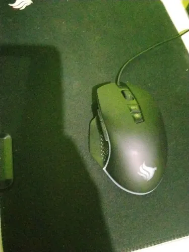 Mouse Mamer Phantom x Pro RGB Alta Precisão 7 Botões Para Valorant, Free Fire e Jogos FPS