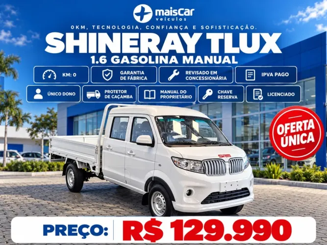 Shineray TLux 1.6 16V Mec. 2026