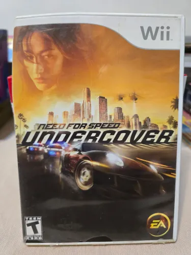 Jogo Wii Need for Speed Undercover Mídia Física Original