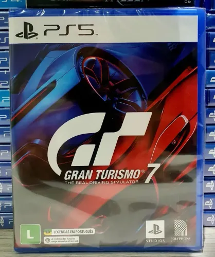 Jogo Ps5 Gran Turismo 7 LACRADO ACEITO TROCAS (Em Português)