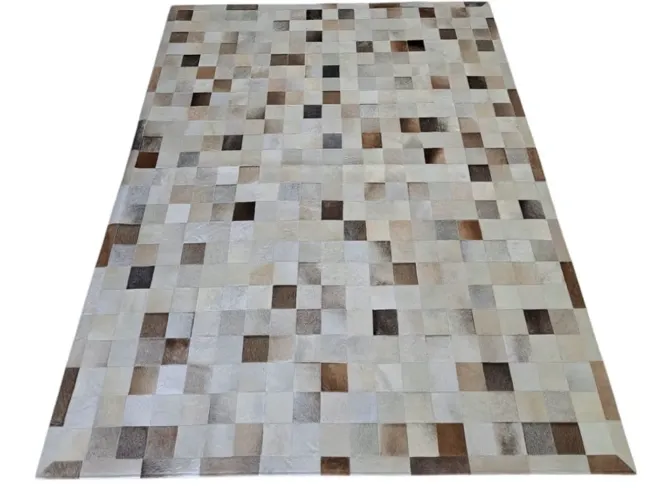 Tapete De Couro Natural Premium Placas 10x10cm