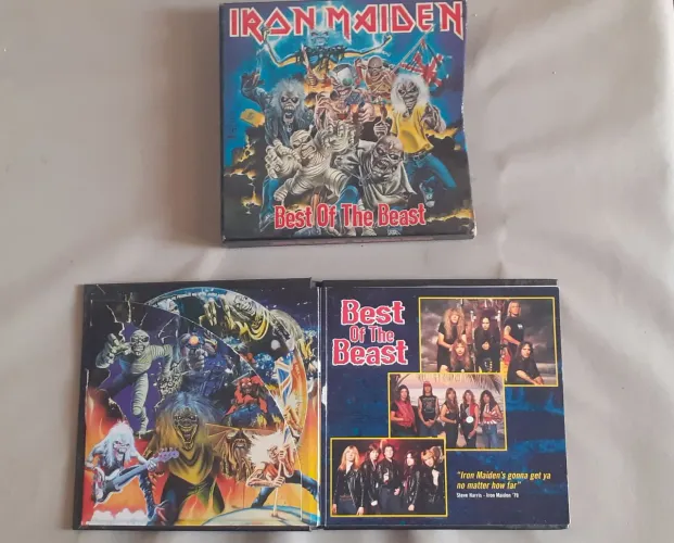 Iron Maiden - Box Best of the beast - Usado