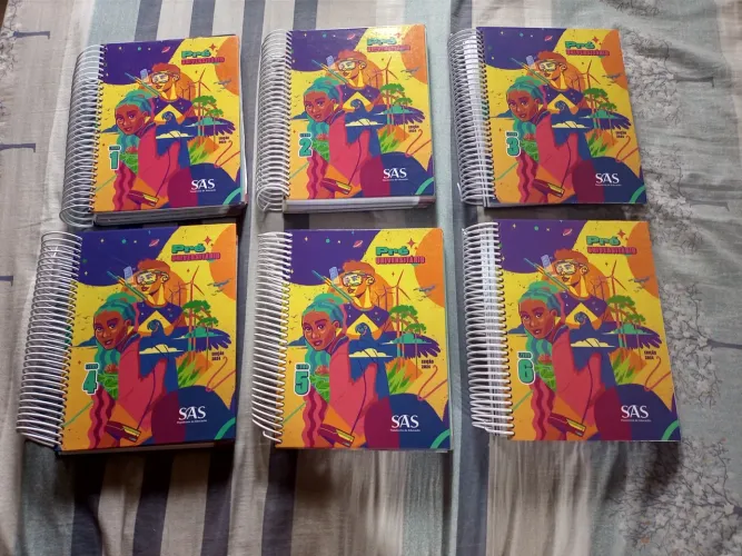 Kit livros SAS Enem 3a série edição 2024