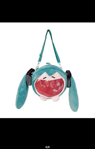 Bolsa de ombro da hatsune miku