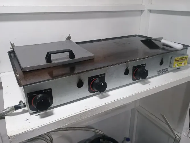Vendo chapa de hambúrguer