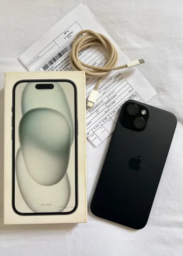 iPhone 15 de 256gb com nota