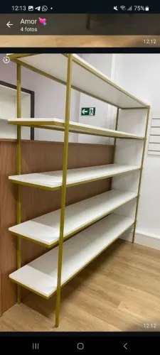 Prateleira mostruário,loja,garagem,depósito